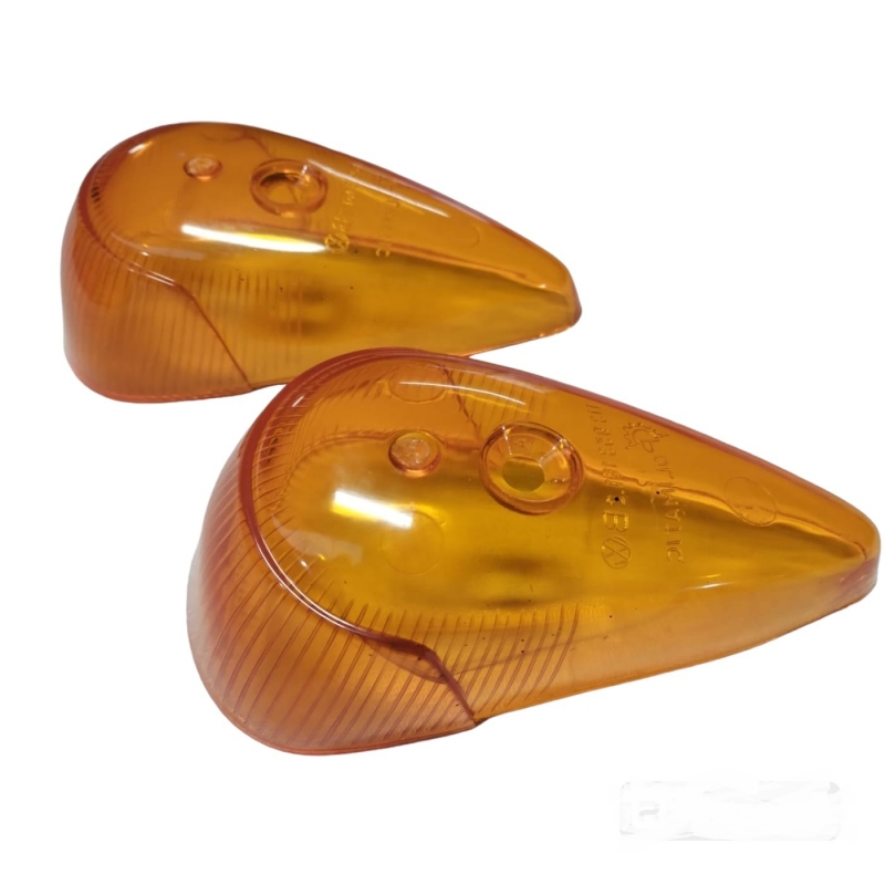LENTE PISCA FUSCA 71 A 96 POLIMATIC ACRÍLICO ÂMBAR PAR
