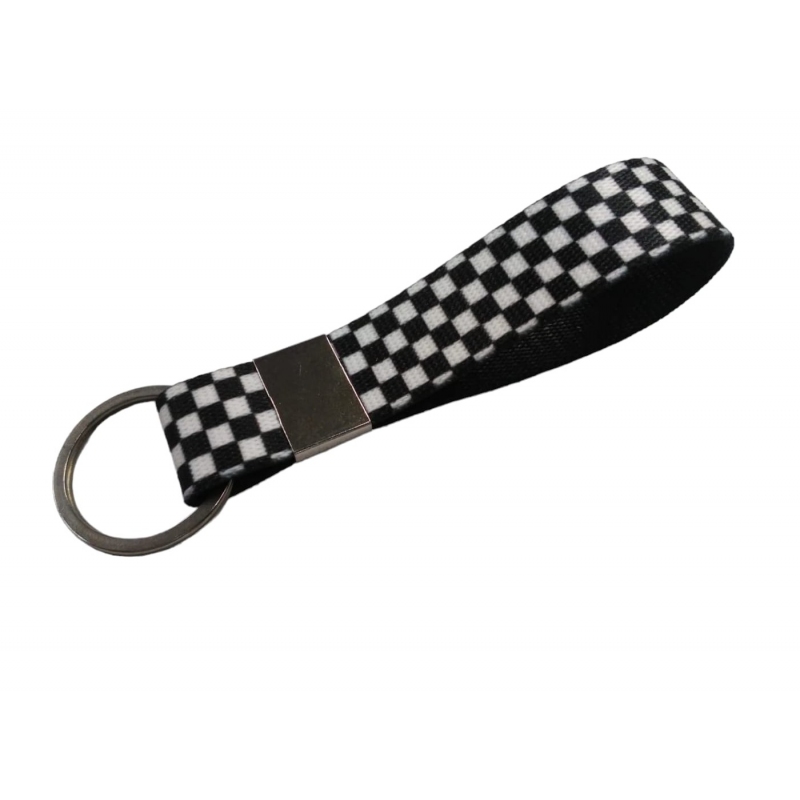CHAVEIRO GRAND PRIX PRETO/BRANCO