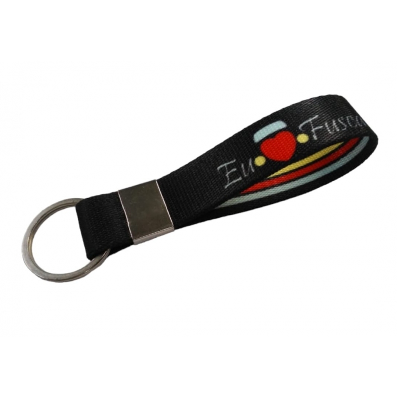 CHAVEIRO EU AMO FUSCA - FUNDO PRETO