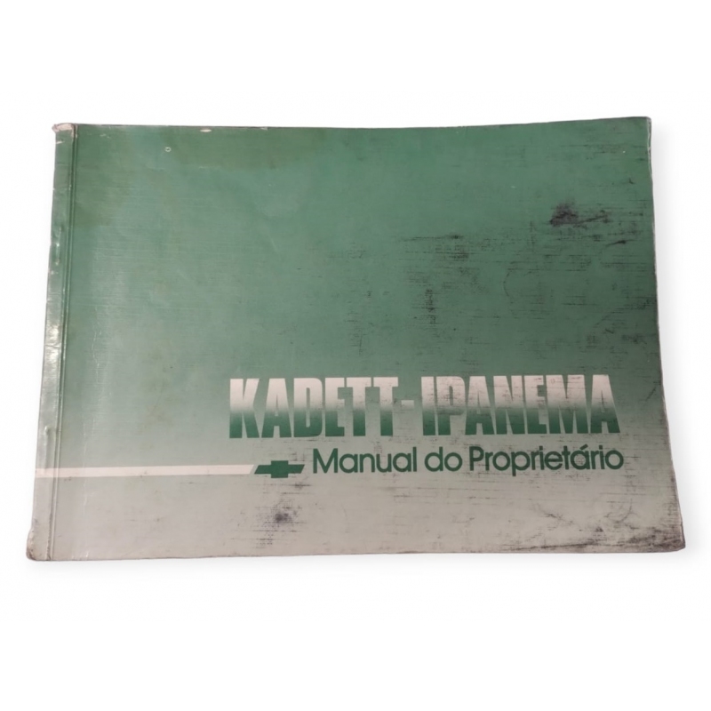 MANUAL PROPRIETÁRIO KADETT/IPANEMA 1990