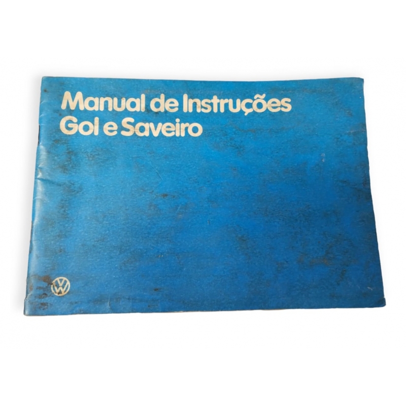 MANUAL PROPRIETÁRIO GOL/SAVEIRO 1986