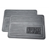 FORRAÇÃO PORTA FUSCA 78/96 PRETO COM BOLSA (2 PEÇAS)