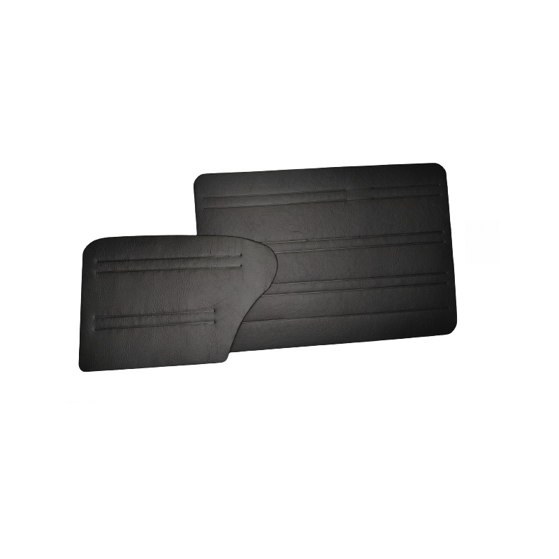 FORRAÇÃO PORTA FUSCA 78 A 96 PRETO JOGO