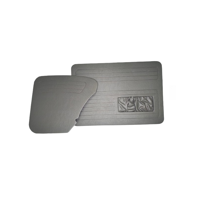 FORRAÇÃO PORTA FUSCA ATÉ 76 C/BOLSA CINZA JOGO