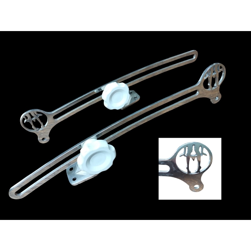 ALONGADOR JANELA BASCULANTE TRASEIRA FUSCA INOX PAR