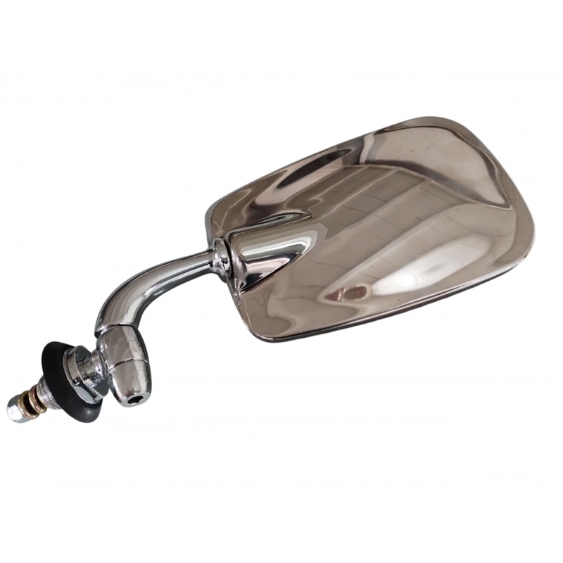 RETROVISOR MEXICANO METAL CROMADO ESQUERDO