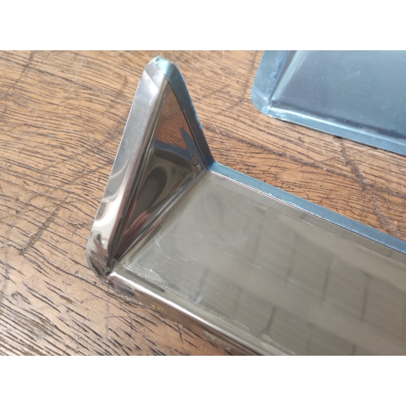CALHA CHUVA INOX KOMBI 76/96 PAR