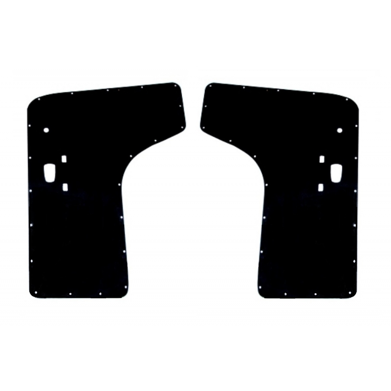 FORRAÇÃO PORTA KOMBI 89 A 97 PRETO PAR