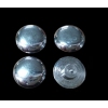 TAMPA PINO DOBRADIÇA PORTA FUSCA METAL CROMADO KIT