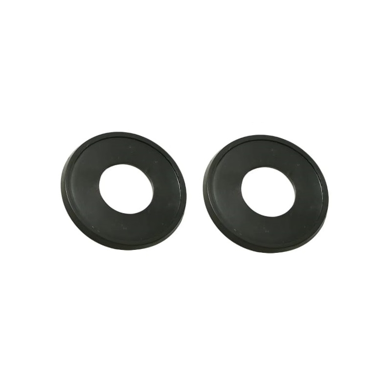 ROSETA MANIVELA FUSCA 71 A 96 PLÁSTICO PRETO PAR