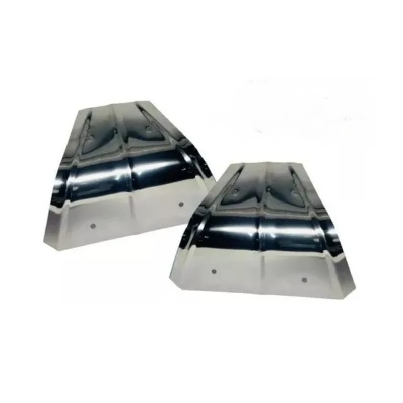 REFORÇO SAIA DIANTEIRA FUSCA INOX PAR