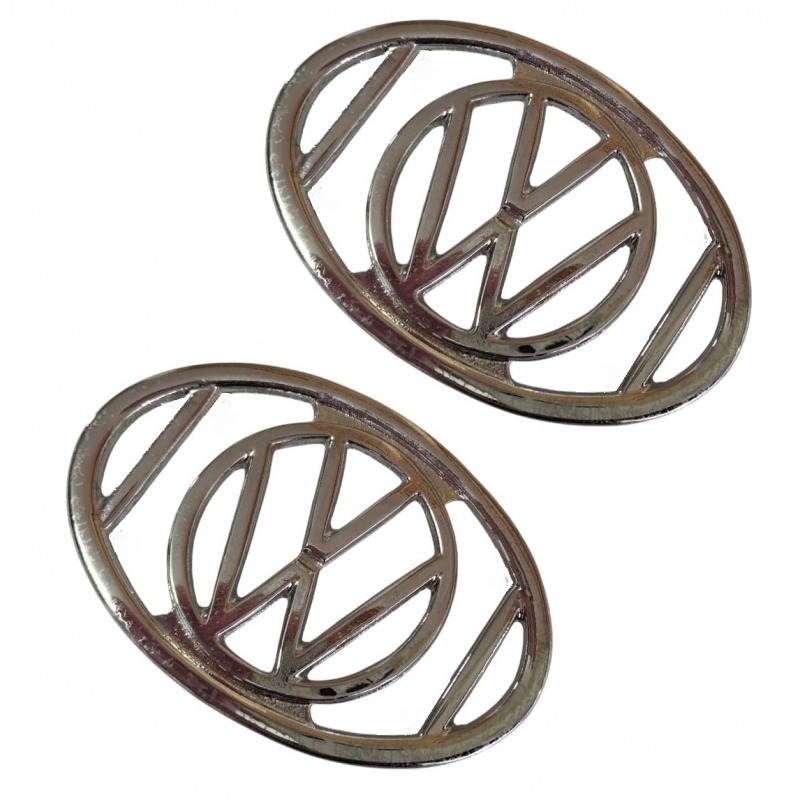 GRADE BUZINA FUSCA COM LOGO VW PAR