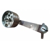PEDAL ROLLER CROMADO