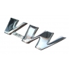 EMBLEMA METAL CROMADO VW TAMPA TRASEIRA