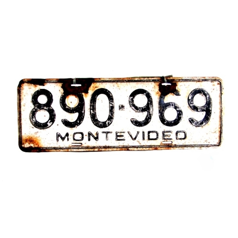 PLACA MONTEVIDEO 969