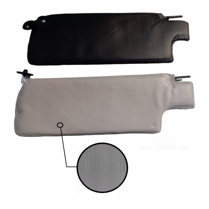 QUEBRA-SOL FUSCA 78 A 86 PRETO E CINZA PAR