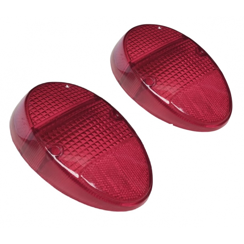 LENTE TRASEIRA FUSCA 1300 ACRILICO RUBI PAR