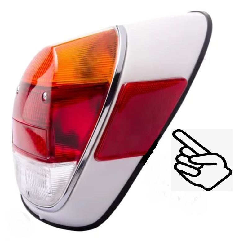 REFLETOR LATERAL SINALEIRA 1500 PAR