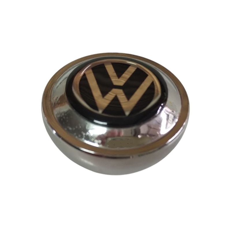MANOPLA CÂMBIO ADESIVO VW CROMADA