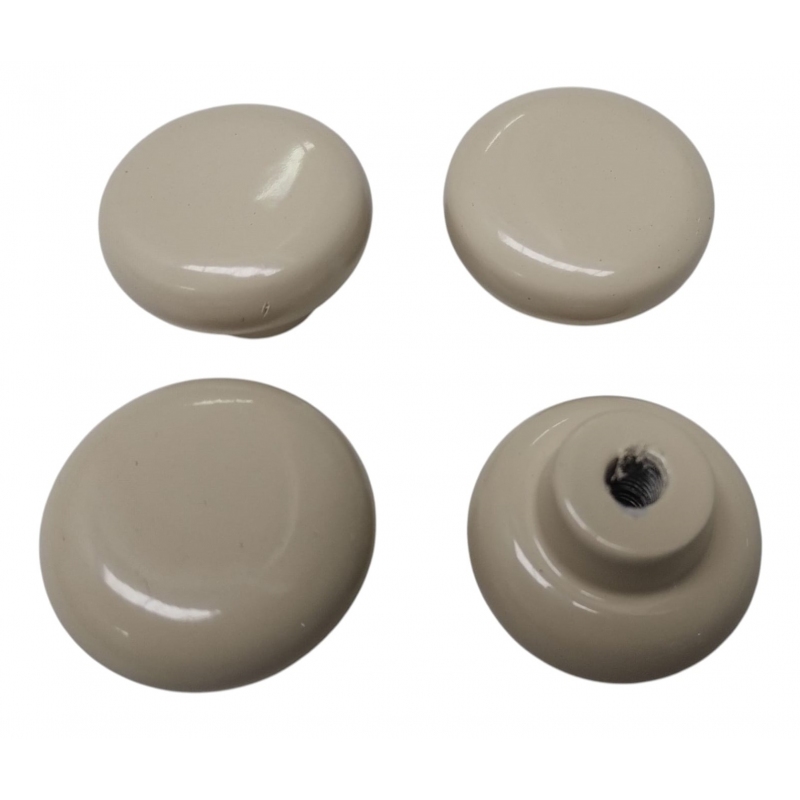 BOTÕES PAINEL FUSCA 71 Á 86 MARFIM JOGO