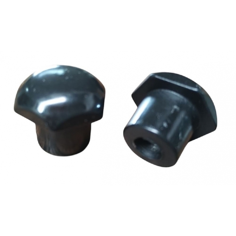 BOTÃO TRINCO JANELA BASCULANTE PRETO PAR