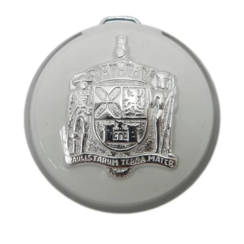 EMBLEMA VOLANTE PAULISTAURUM BRANCO