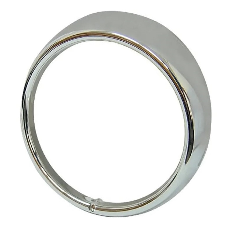 ARO FAROL FUSCA/KOMBI 1 FURO PLÁSTICO CROMADO