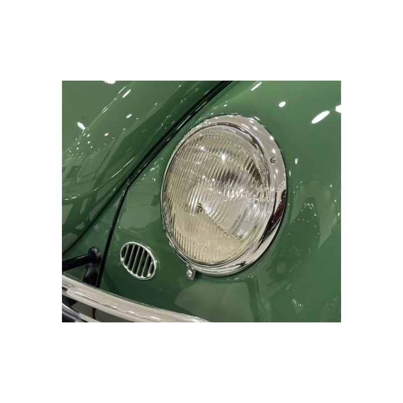 GRADE BUZINA FUSCA CROMADA LUXO PAR