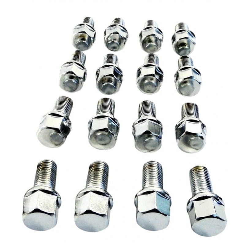 PARAFUSO RODA FUSCA/BRASILIA 19MM CROMADO JOGO