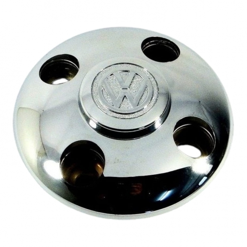 CALOTA FUSCA BRASILIA 4F PLÁSTICA COM LOGO VW