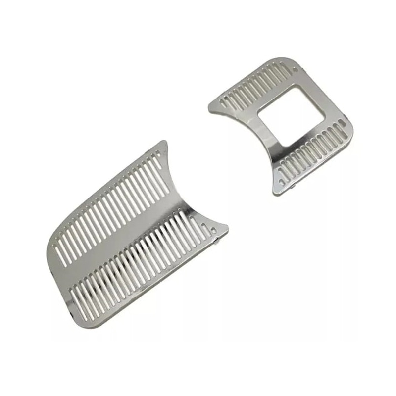 GRADE PAINEL FUSCA CROMADA PAR