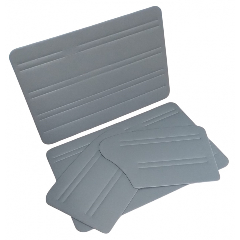 FORRAÇÃO PORTA FUSCA 78 A 96 CINZA JOGO