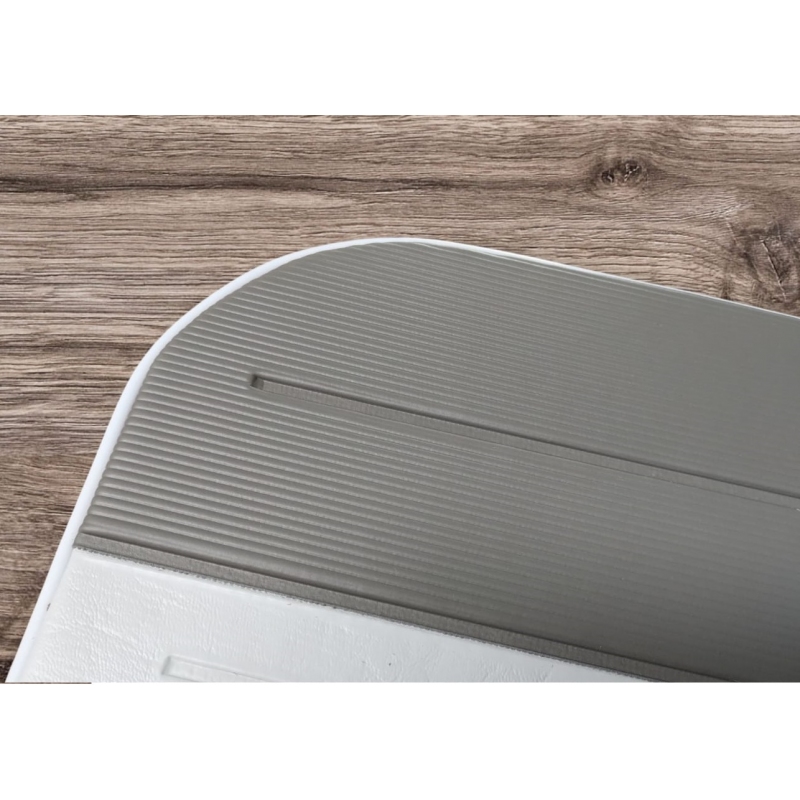 FORRAÇÃO PORTA FUSCA ATÉ 76 COM BOLSA CINZA E BRANCO JOGO