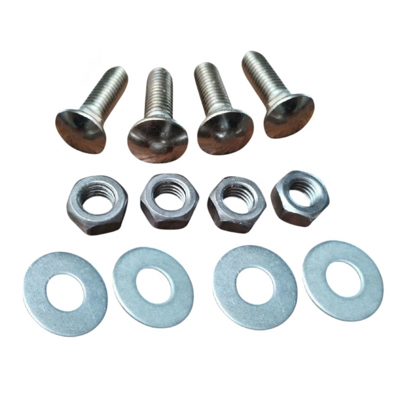 PARAFUSO PARA-CHOQUE FUSCA ATÉ 70 KIT